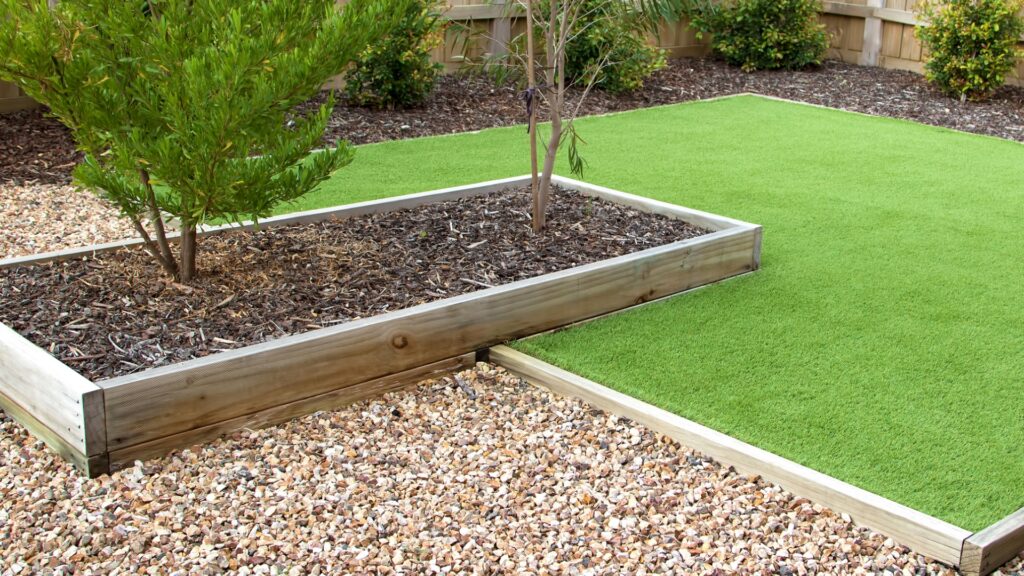 artifical grass in a garden, colchester and witham suppliers blog